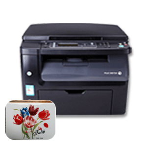 Red color system laser ceramic printer CRYK